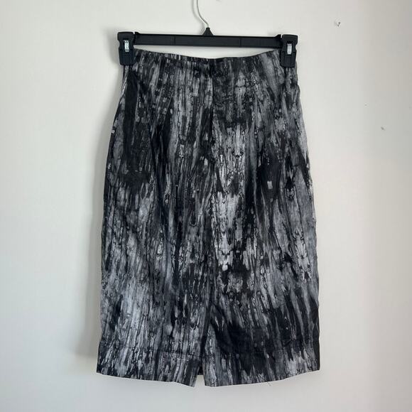 NWOT lemlem Pencil Skirt, Black & Gray Hand-Dyed Print, Women's Size Small - Picture 3 of 6